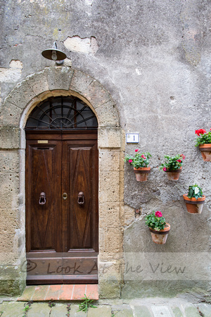 Pienza Doorway