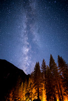 _Night Camping in  Yosemite Valley