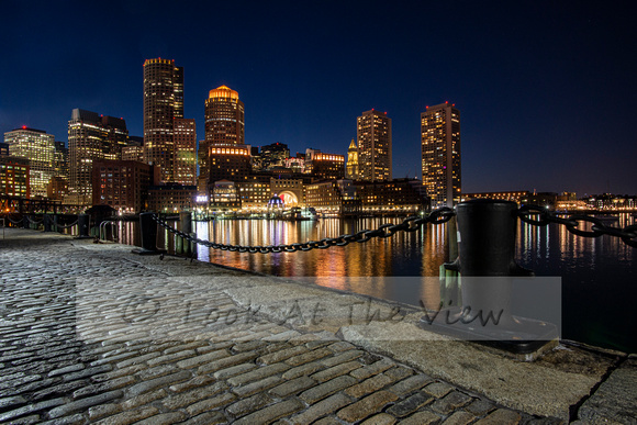 Boston Night Skyline